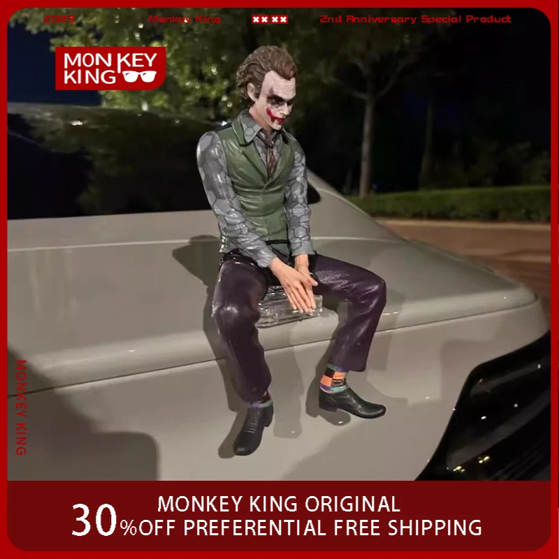 

24 см детективные комиксы Джокер Mafex отряд самоубийц Джокер Харлин Квинзель Суперджиллаин задние аксессуары для автомобиля фигурку подарки игрушки