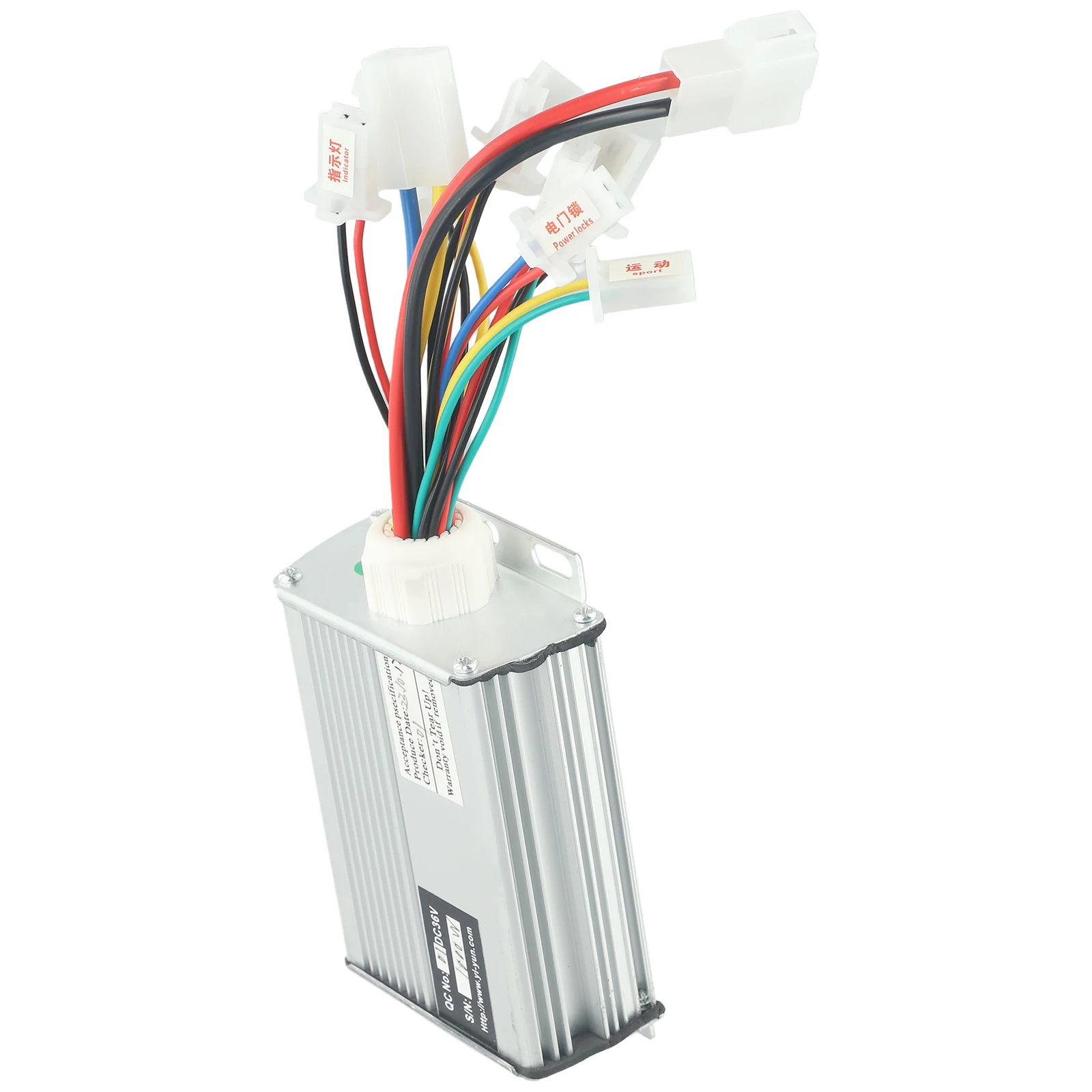 

Brand New High Quality E-Bike Controller Brush Motor Practical Replacemnet Scooter Silver 120x65x30mm About 240g