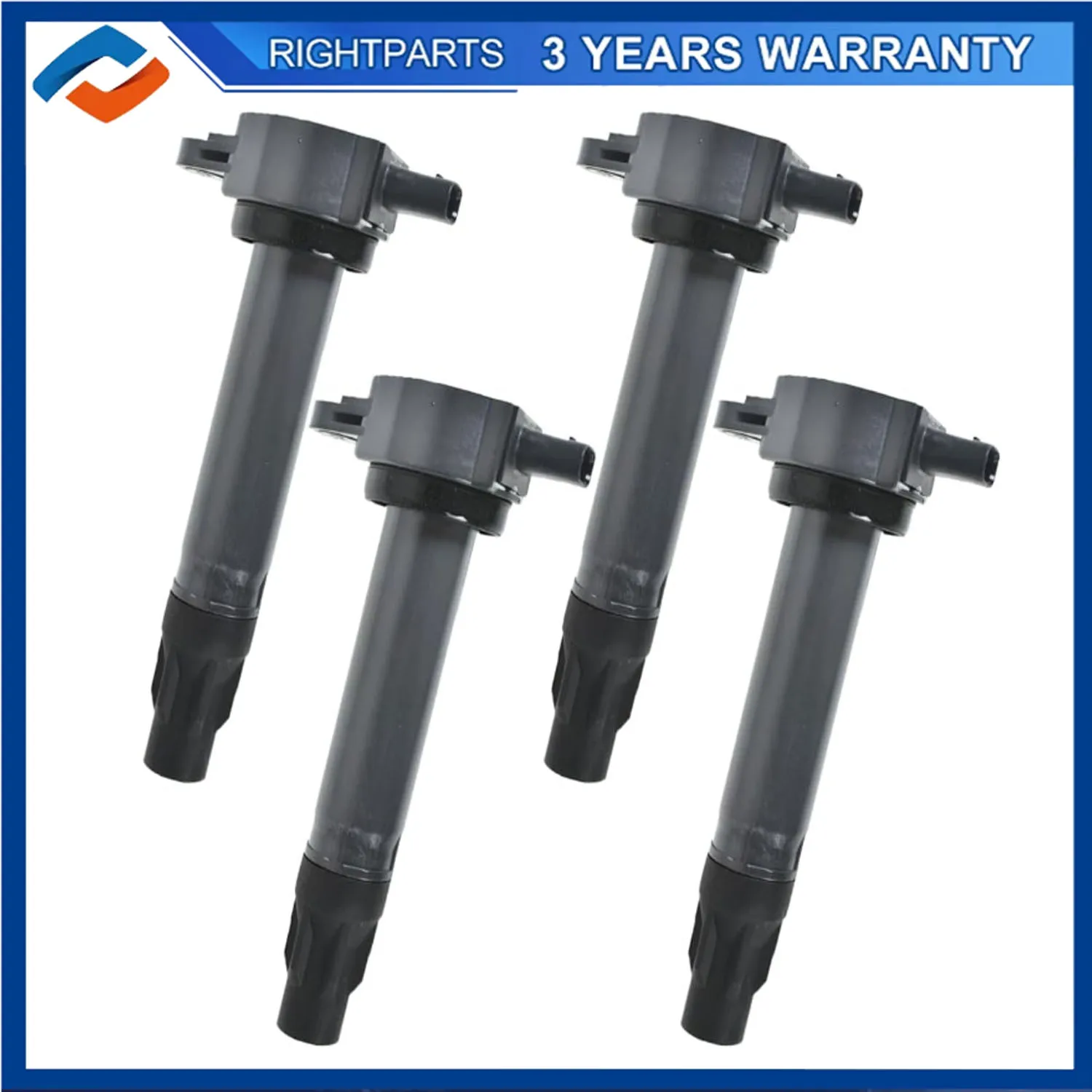 4pcs 04606824AB Ignition Coil &Spark Plug 04606824AC UF557 For Dodge Journey Jeep Compass 2.0L 2.4L For Chrysler Sebring Patriot