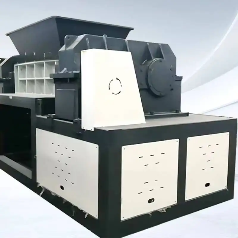 Trituradora de residuos domésticos de construcción Industrial, trituradora grande, directo, multifuncional, eje simple y doble, chatarra de Metal