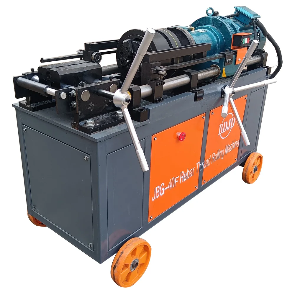 Construction Rebar Thread Rolling Machine Steel Bar Screw Production Machine High Quality Rebar Threading Machine