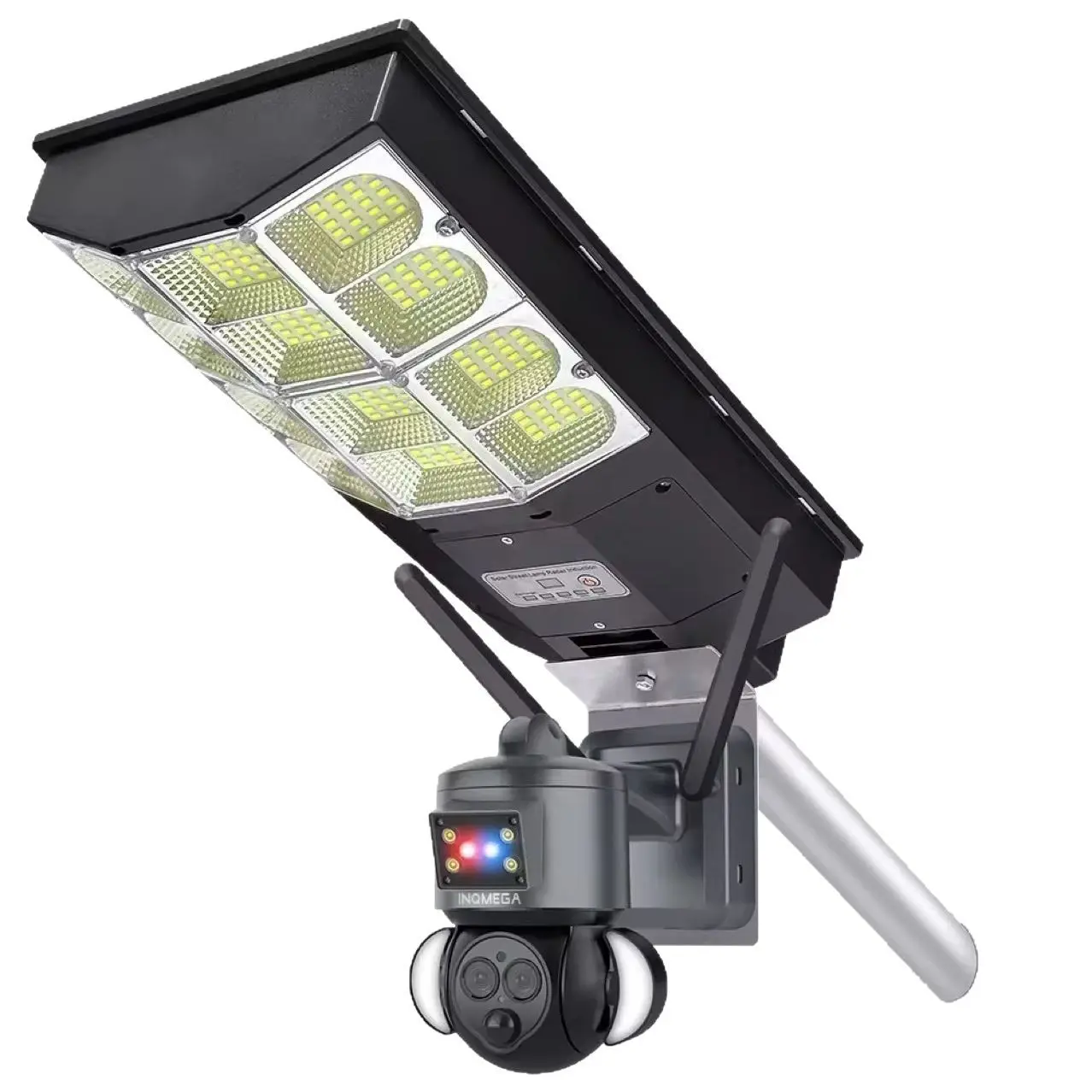 

4G солнечная уличная камера наблюдения, уличная 6MP камера ночного видения, бинокулярное освещение высокой четкости, камера наблюдения