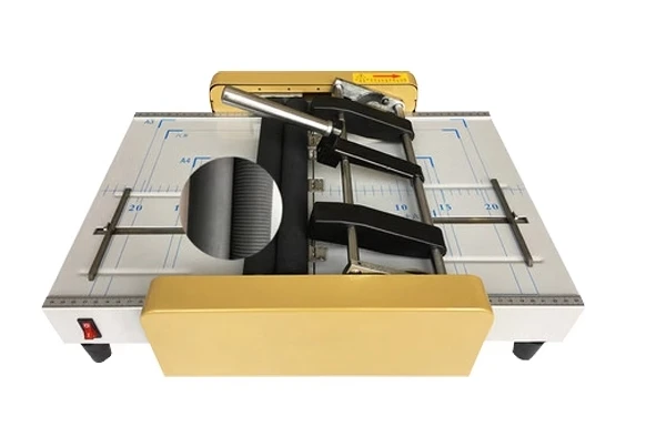 Manual A3 Desktop Stapling Folding Booklet Maker Machine