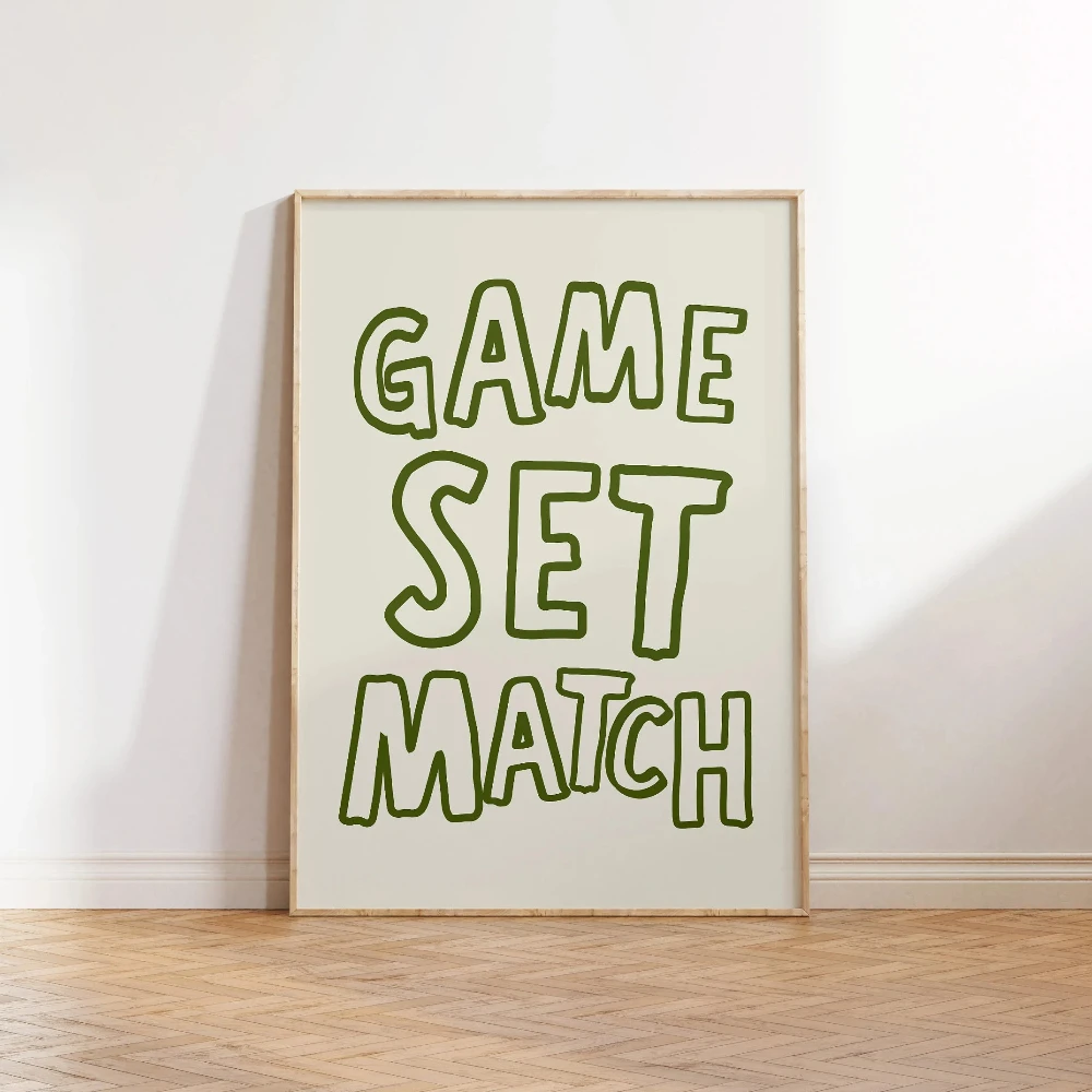 موضة التنس تسلق الرياضة الفن جدار الفن تنس جولف تسلق الجبال أحذية مضحك طباعة قماش اللوحة ديكور رياضي المنزل