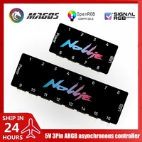 Controlador asíncrono Nollie RGB HUB 8/16 vías direccionable ARGB divisor compatible con Software de gestión de señal RGB/OpenRGB