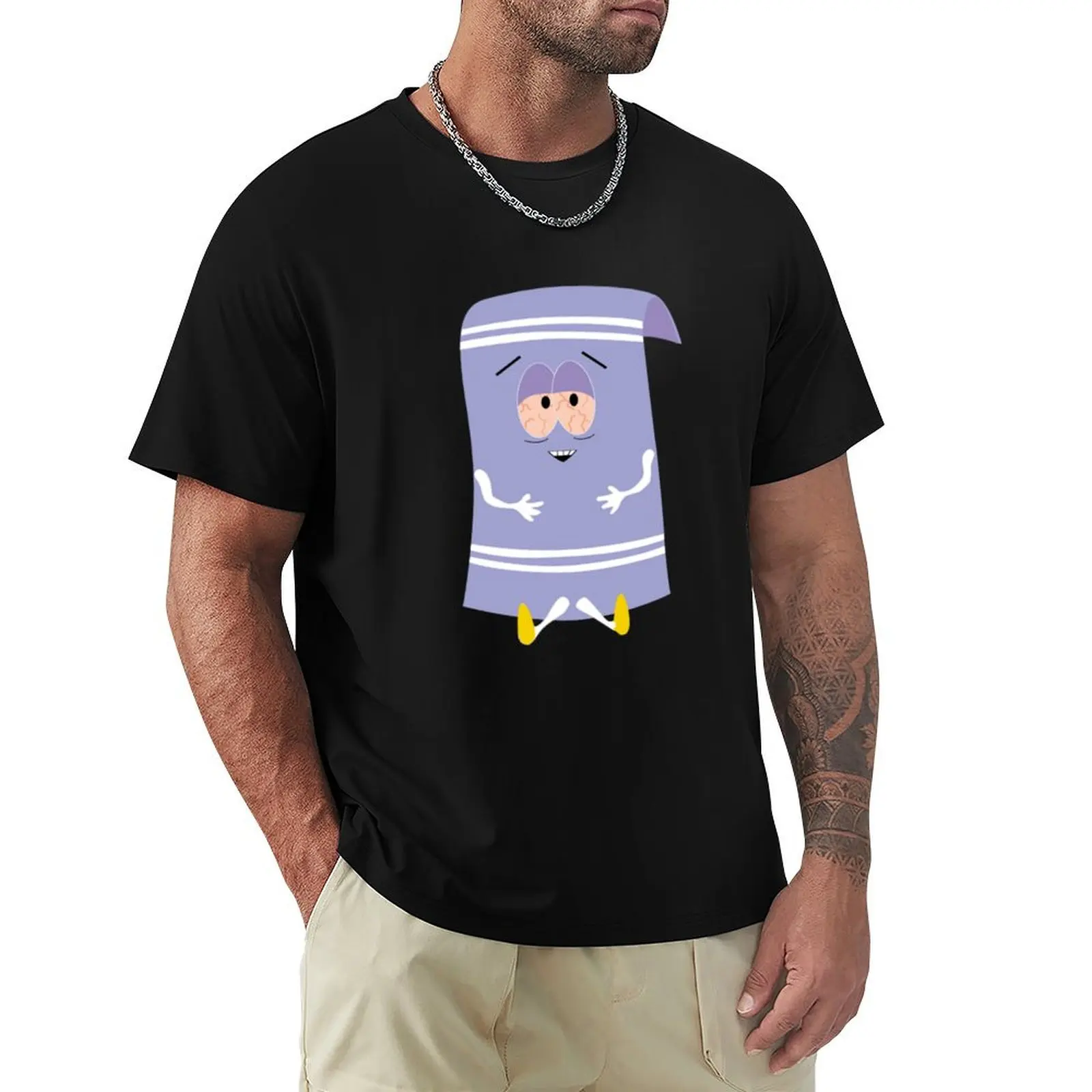 Towelie Don’t forget to bring a towel T-Shirt Festive Simple T-Shirt