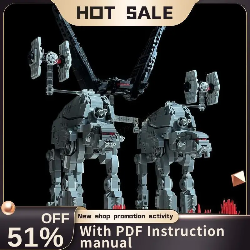 

Новый 2687 шт. знаменитый звездный боевой фильм Moc Battle of Crait Модель на заказ Пазлы Diy Креативные идеи Детские игрушки Подарки на день рождения