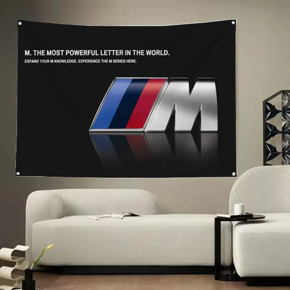 Cute Room Decor A-BMW Custom Flag to Hang Workshop Flags and Banners Flaga Penetration Advertising Home & Garden Flags for Rooms