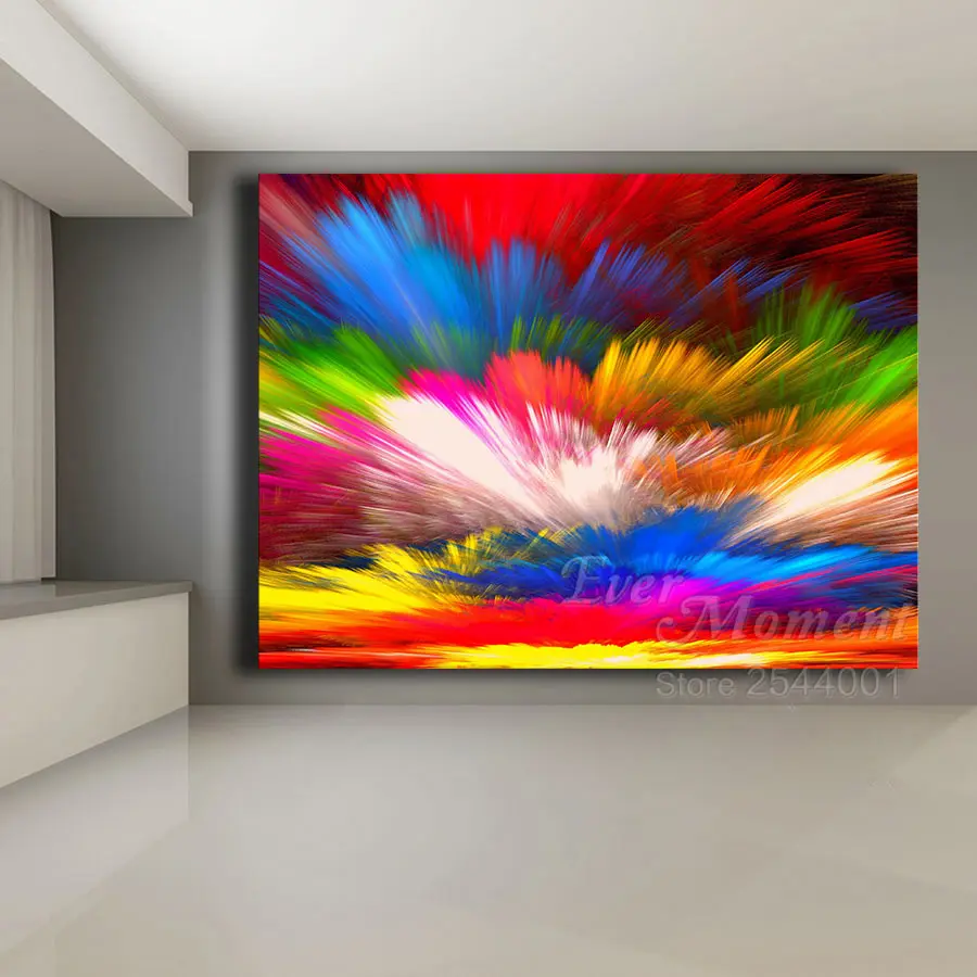 Ever Moment Diamond Painting Full Square Resin Drill Colorful Abstract Picture AB Drill Kits Home Decoration S2F2700 view 2