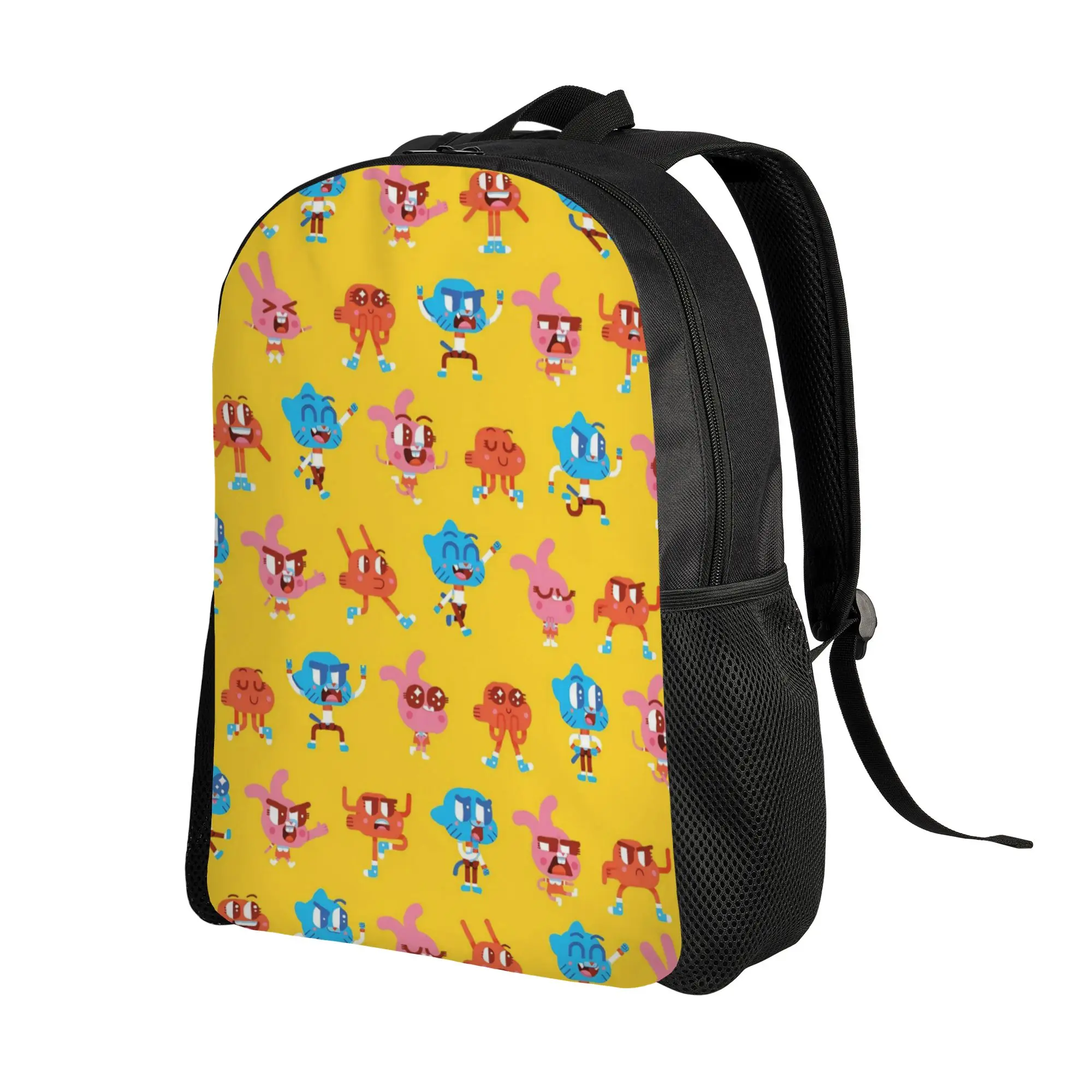 Anaise Gumballs Darwins Backpack with Pocket High School Business Amazings Gumballs Daypack for Men Women Laptop Canvas Bags