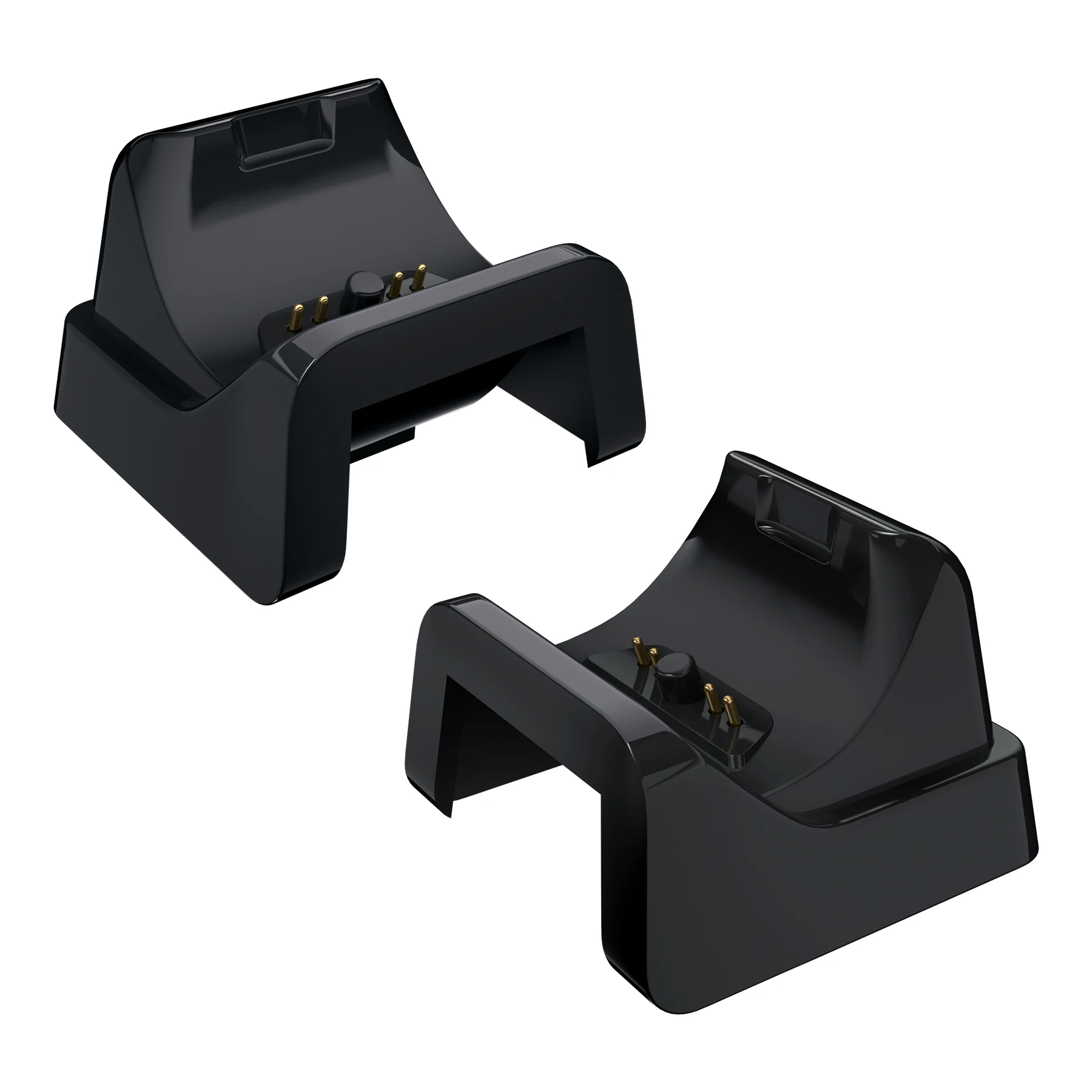 Extremate Black receh Kit Stand ekstensi RiseDock untuk Controller ps5 Charging Dock extremate RISE & RISE4 Remap Kit