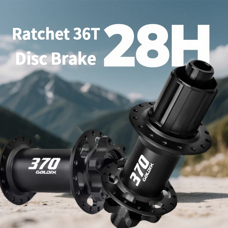 

Ступицы GOLDIX 370 BOOST, 28 отверстий, MTB, дисковый тормоз, шумные ступицы Mtb, трещотка, 36 т, герметичный подшипник для горного велосипеда XD для Shimano SRAM