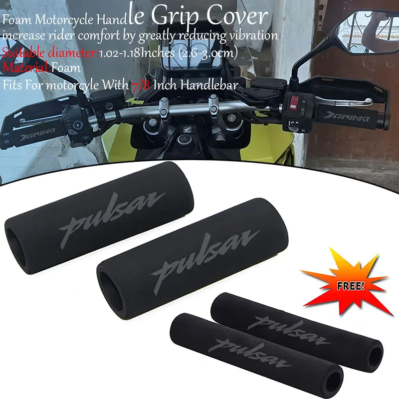 Para Bajaj Pulsar 200 NS/200 RS/200 A Dominar 400 dominar 250 Avenger 220 Cruise 220 160 manillar espuma comodidad resbalón