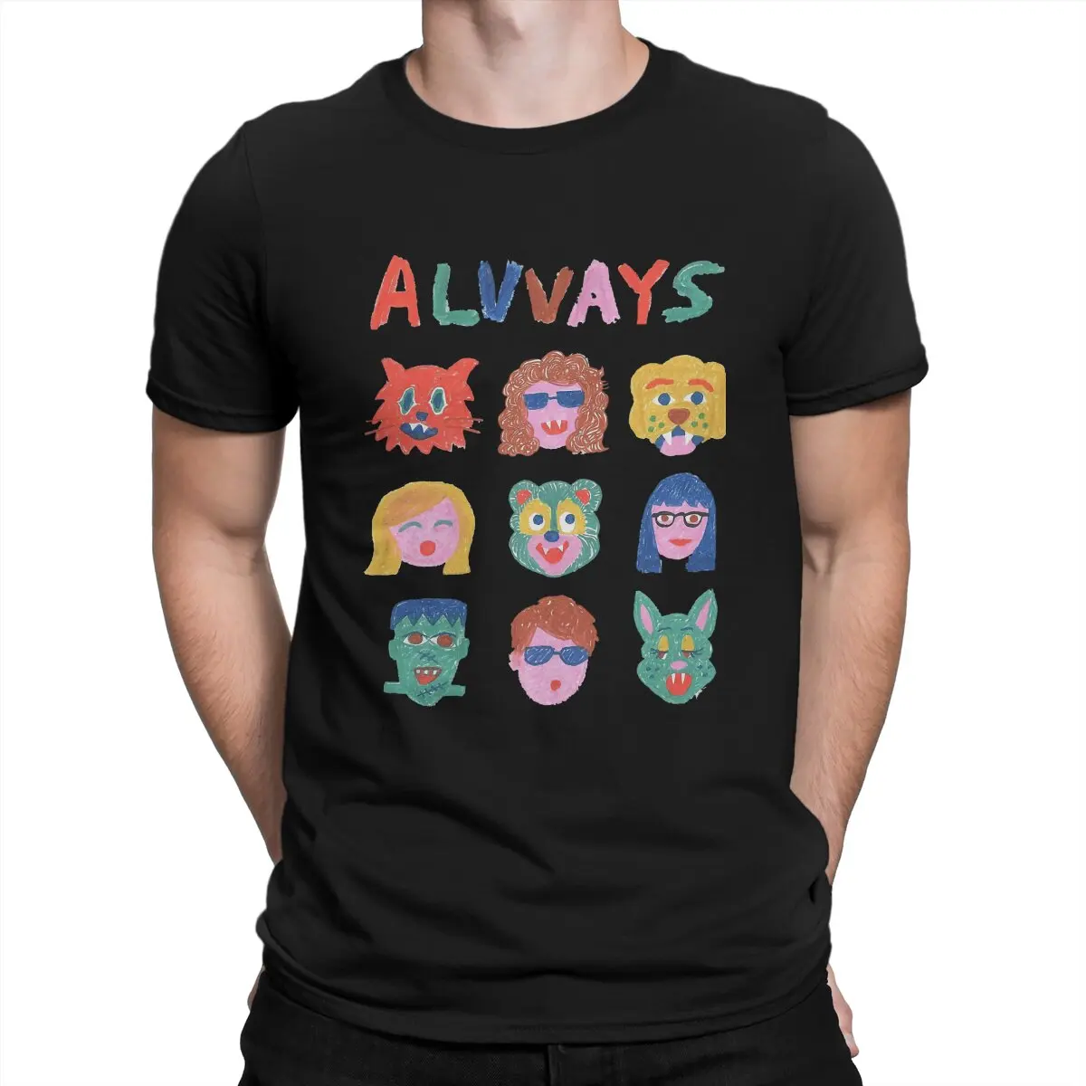 Artwork Men TShirt Alvvays Crewneck Tops 100% Cotton T Shirt Funny Top Quality Gift Idea