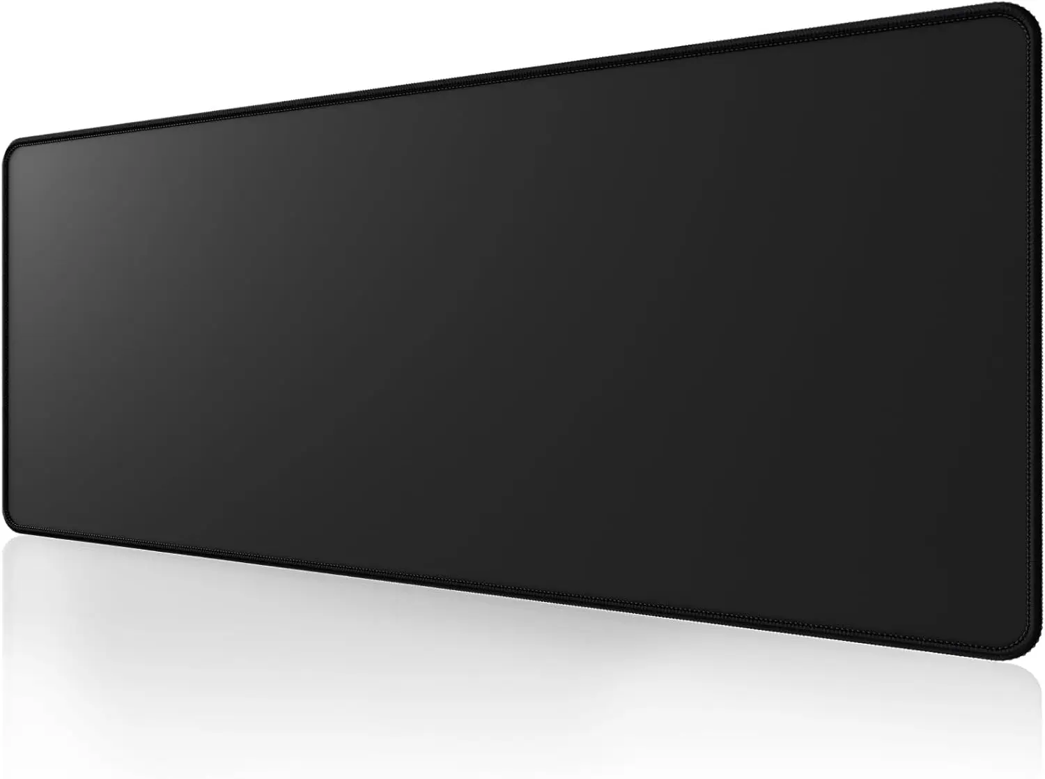 

Large Gaming Mouse Pad with Non-Slip Rubber Base, Stitched Edge, Desk Mat for Laptop and PC, Classic Black XL Size