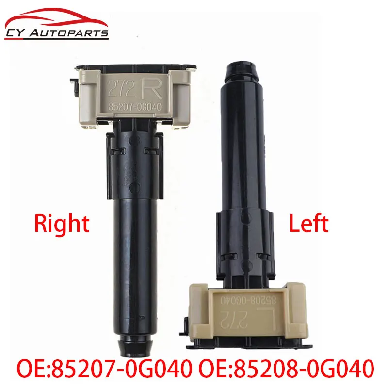 

Left And Right Headlight Washer Nozzle For Toyota Land Cruiser Prado 150 2017-2019 85207-0G040 85208-0G040 852070G040 852080G040