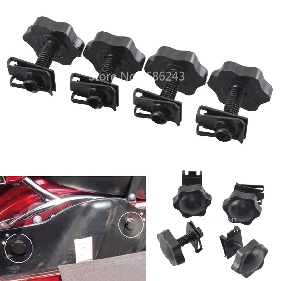 

Комплект крепежных болтов и винтов для замка мотоциклетной сумки-кофра, предотвращающий кражу, для Harley Touring 1993-2016