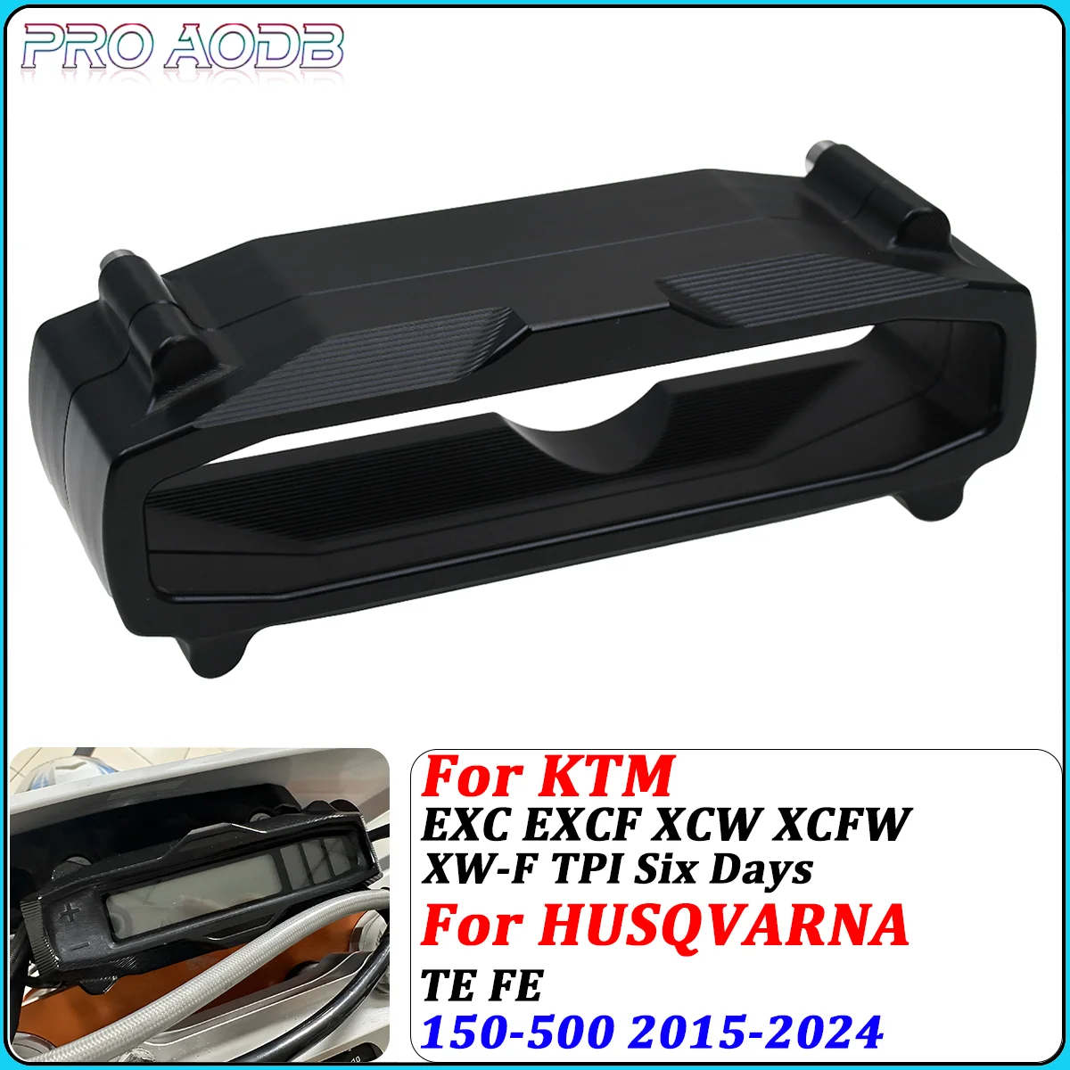 

For KTM EXC EXC-F XCW XCF-W TPI SIX DAYS 250 300 350 450 2015-2023 Speedometer Speedo Odometer Protector Guard Cover CNC Parts