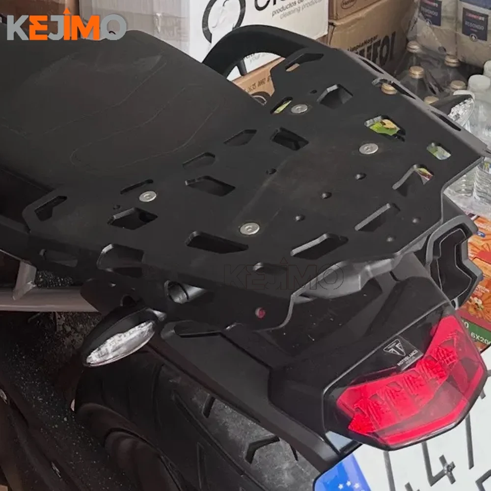 

Rear Rack 2025 Luggage Shelf Bracket Tailbox Support FOR Tiger900 Rally Pro GT Pro Tiger850 Sport TIGER 1200 RALLY PRO 2019-2024