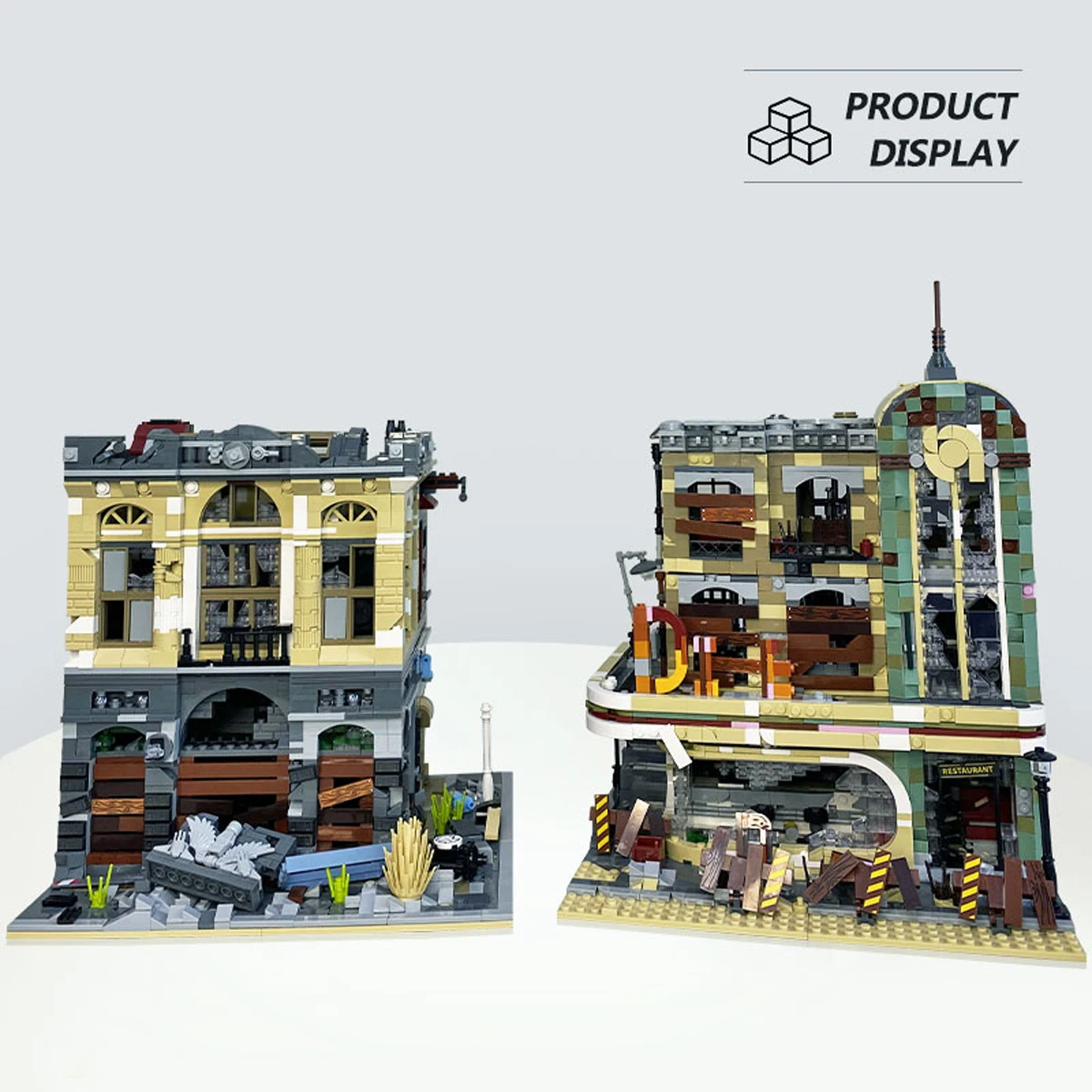 

Street View The Tea Shop Building Blocks City Model Set Assembly Bricks DIY High Difficulty Module 2985PCS Toys For Kids Gifts