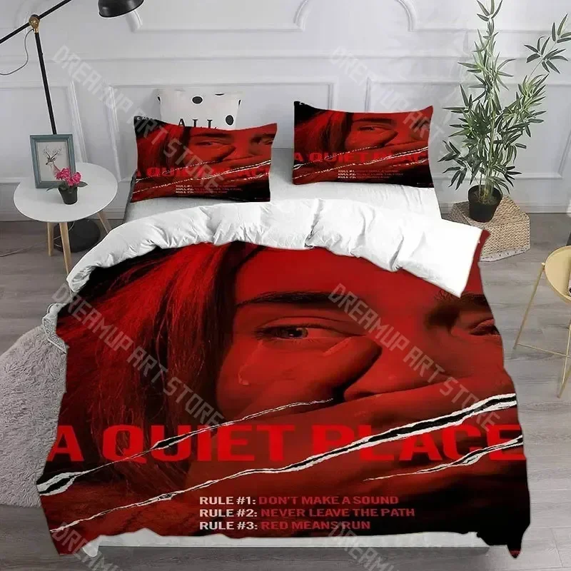 2026 3D Print A Quiet Place Bedding Sets Comforter Quilt Bed Cover Duvet Cover Pillow Case Sets Kids Adult Size