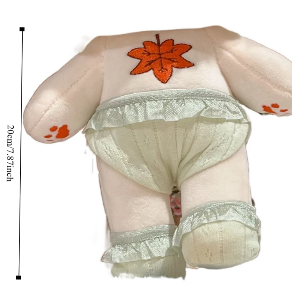 Calzoncillos de algodón de 20cm, ropa para muñecas, mallas, traje de muñeca de algodón multicolor, accesorios de juguete, bonito vestido de flores para muñecas de 20cm