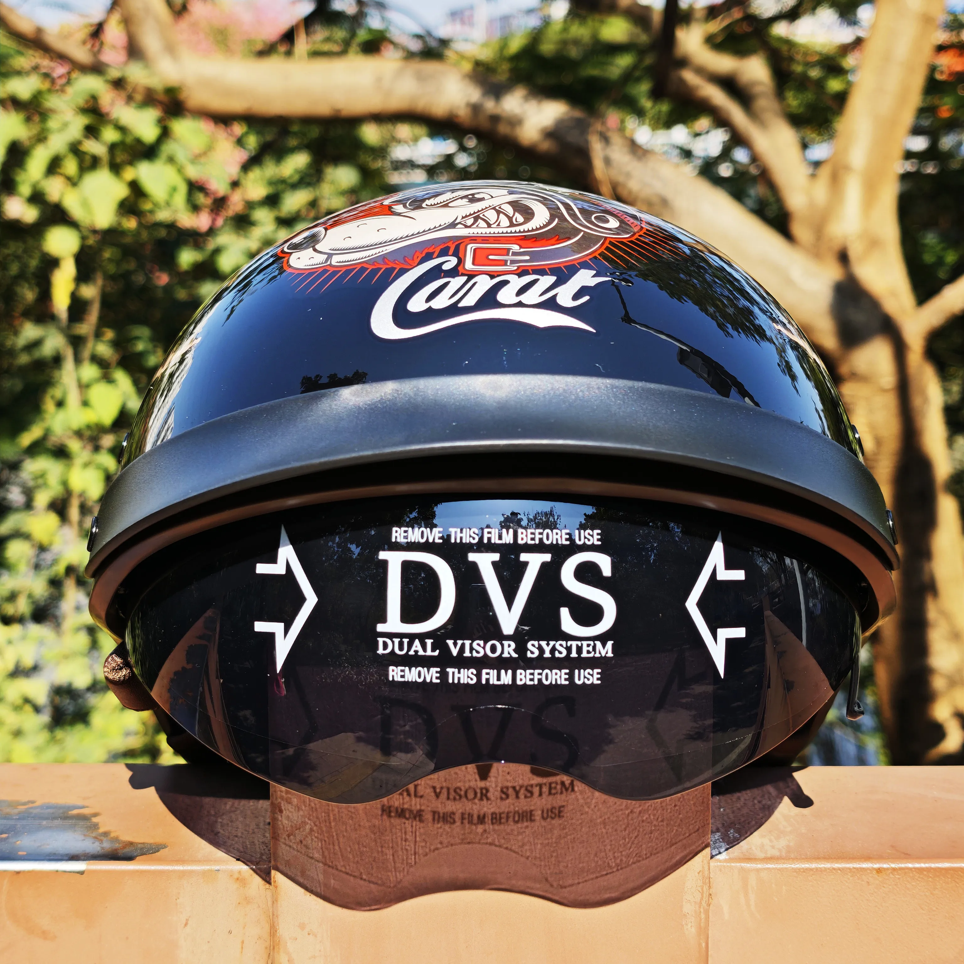 Vintage Electric Bicycle Helmet Sunscreen Breathable Motorcycle Half Helmet Fall Prevention Safety Helmets for Men and Women Rid