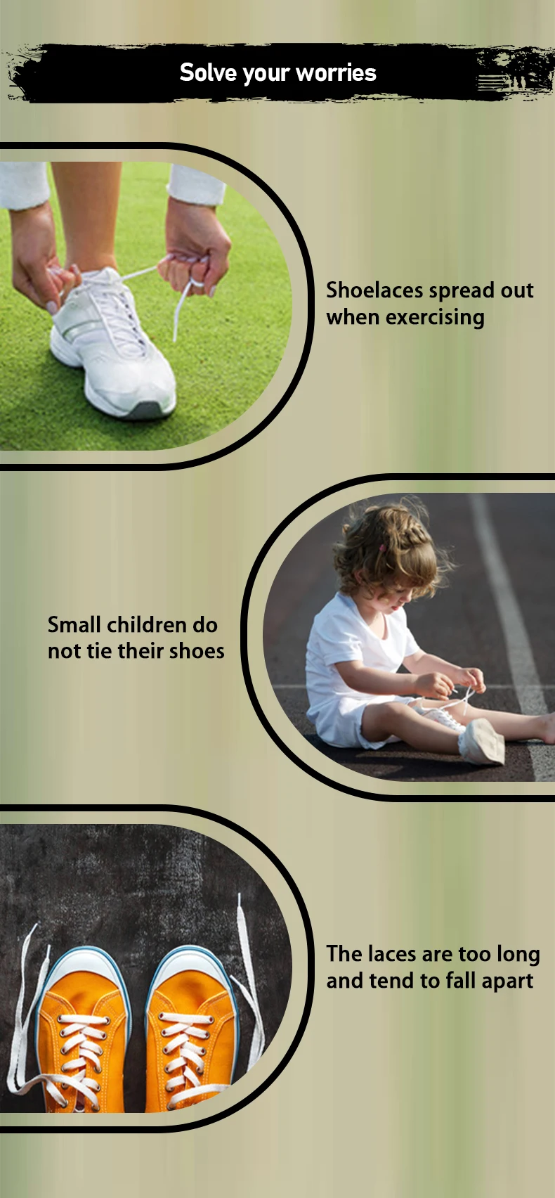 Reflektierende Schnürsenkel-Schnalle ohne Binden, Schnellverschluss für Sportschuhe, Laufschuhe und Sneaker – Detail 3
