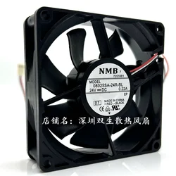 New original for nmb 08025SA-24R-BL 8025 8cm 24V 0.22A server chassis Computer fan