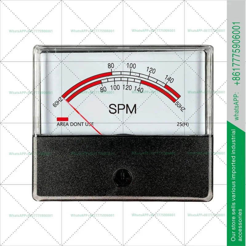 80S 160S 200S Punch Motor Tachometer Speedometer 45/50/75 Speed Meter Inverter