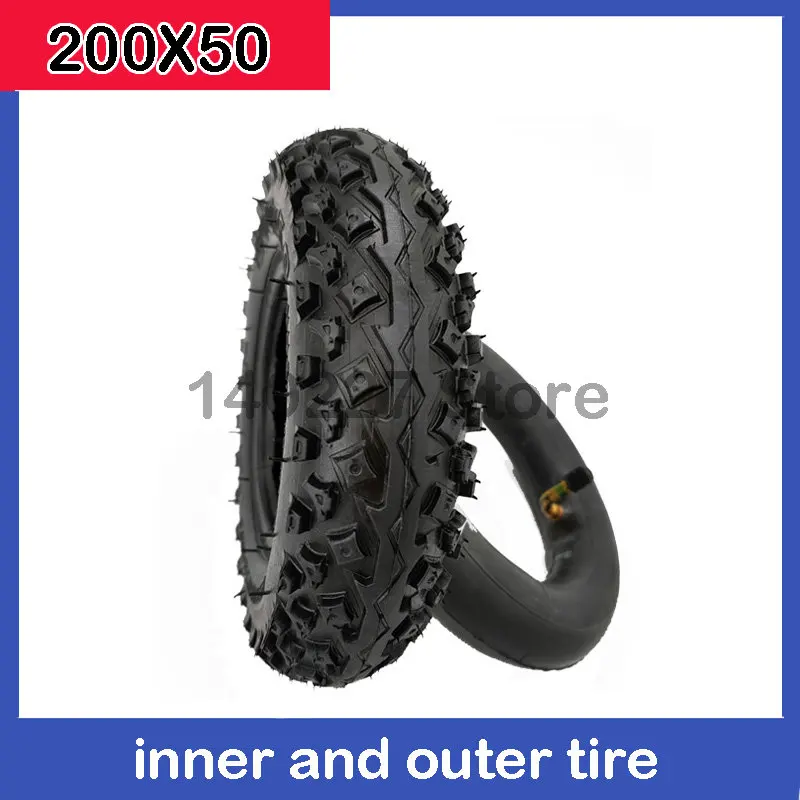 200x50 Inner Outer Tire 8 Inch Mini Electric Scooter Tyre Electric Vehicle 200*50 Tire Accessories