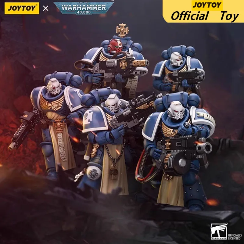 

JOYTOY Dark Source Warhammer 40K Extreme Warrior Suwei Veteran Five 1:18 Moving Soldiers Released Collection Model Action Figure