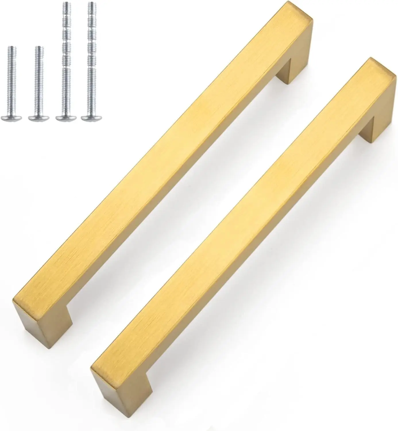 35 Pack 5 inch Gold Cabinet Pulls Brushed Brass Cabinet Pulls Kitchen Handles Brushed Gold Pulls Gold