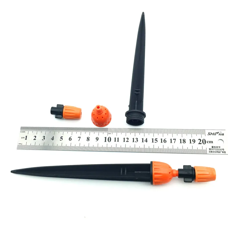 5 Pcs Watering Nozzle Connection 4 / 7mm Garden Hose Lawn Irrigation System Parts Can Be Adjusted Switch Free Shipping