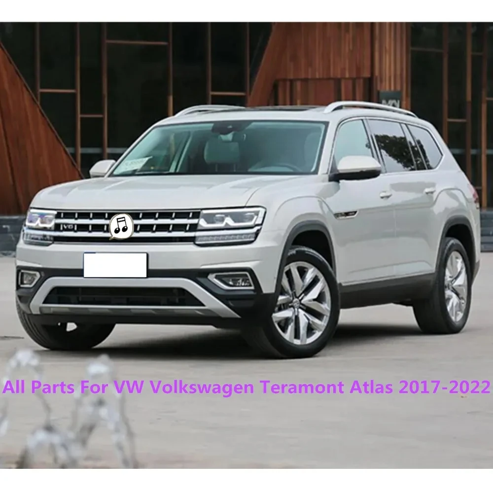 Cubierta de Pedal de reposapiés de acero para VW Volkswagen Teramont Atlas 2017 2018 2019 2020, embellecedor de decoración, accesorios interiores