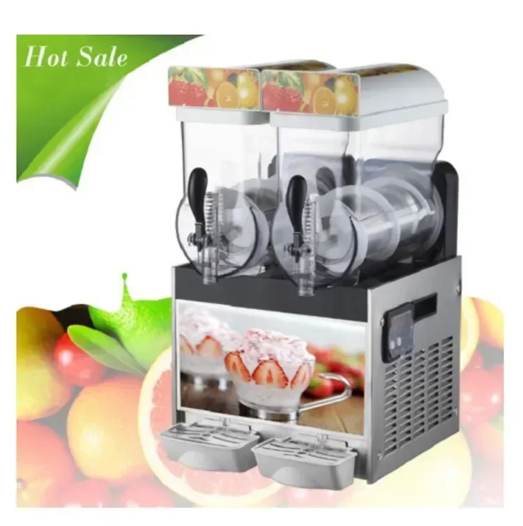 

Hot Sale 15L Capacity 1 Tank Slush Ice Machine Ice Frappe Slush Machine Ice Slush Machine