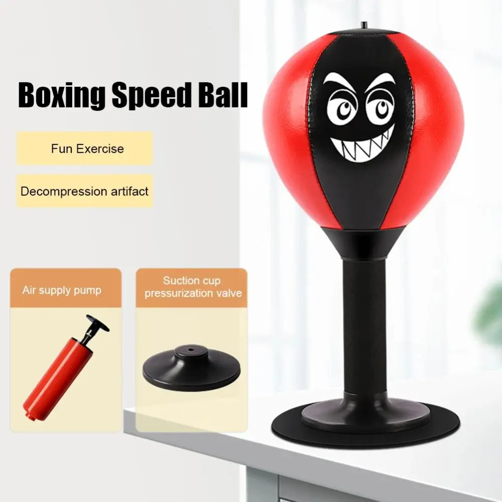 With Suction Cup Desktop Punching Bag Wall Mountable Desk Mountable Boxing Training Bag Promote Development Physical Exercise