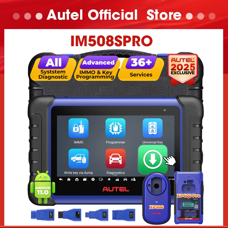 Autel MaxiIM IM508S IMMO Key Programming Tool IM508SPRO All Key Lost All System Diagnostic Scanner Upgraded of IM508