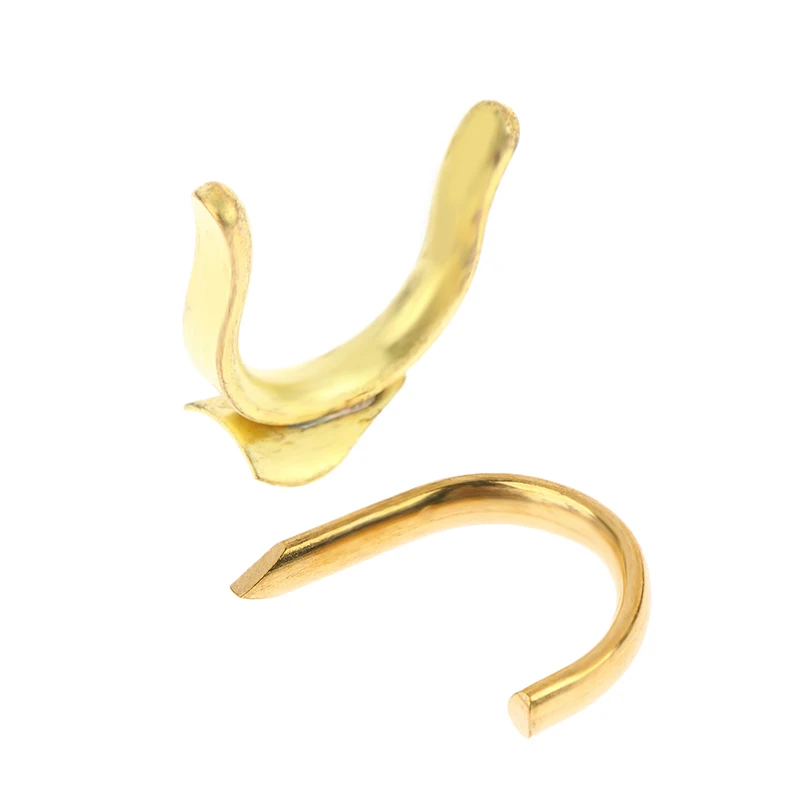 أسفل ضبط الإبهام الصغيرة هوك الظهر دعم البوق قبضة خواتم أداة إصلاح قوس أزرار الاصبع الشريحة المعدنية خواتم الاصبع #1