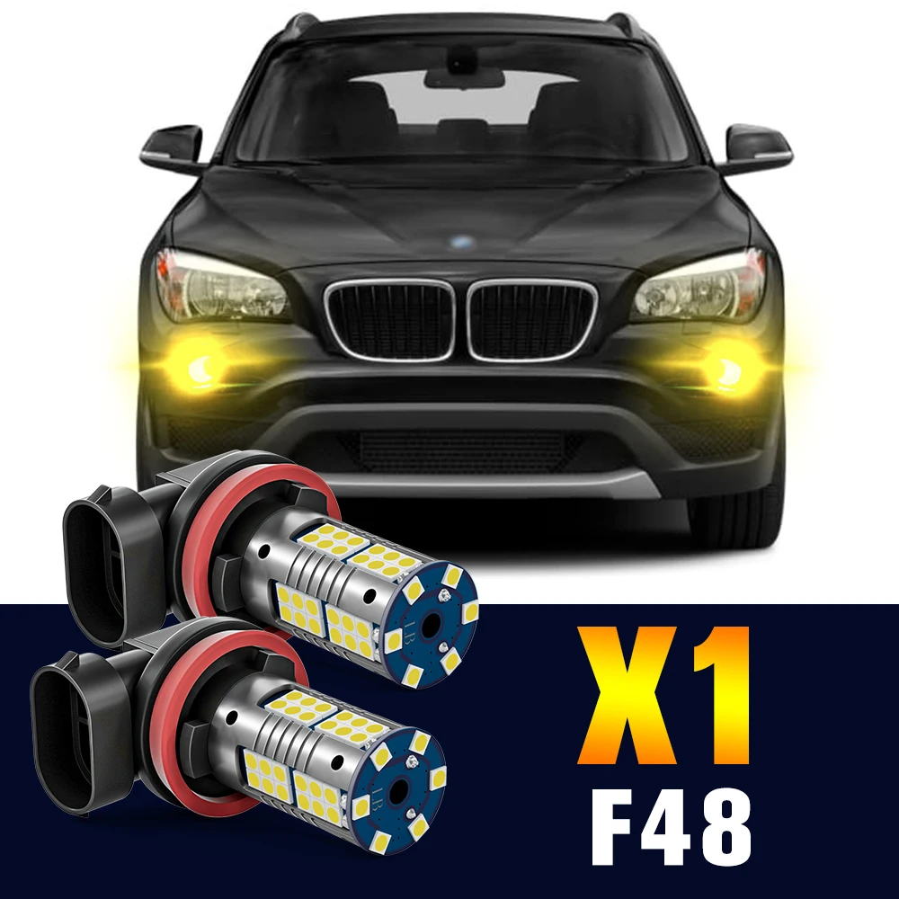 

2pcs LED Fog Light Bulb Lamp For BMW X1 F48 2014-2018 2015 2016 2017 Accessories