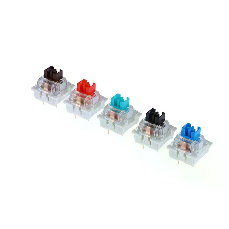 10pcs Dustproof Outemu Switch for Mechanical Gamer Keyboard Axis Black CyanTea Green Red Linear Clicky Tactile MX Switches Game
