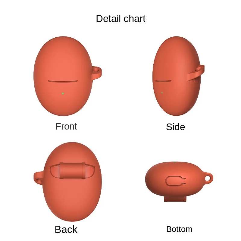 Nuova custodia per auricolari in cartone animato per Huawei FreeBuds 5 auricolari Blutooth Wireless in Silicone custodia protettiva per scatola di ricarica con gancio