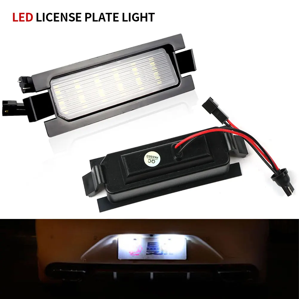 1PC Car Tail Number Back Light Lamp Error Free LED License Plate Light For Kia Ceed JD ED Hyundai I30 GD CW Elantra GT Accent