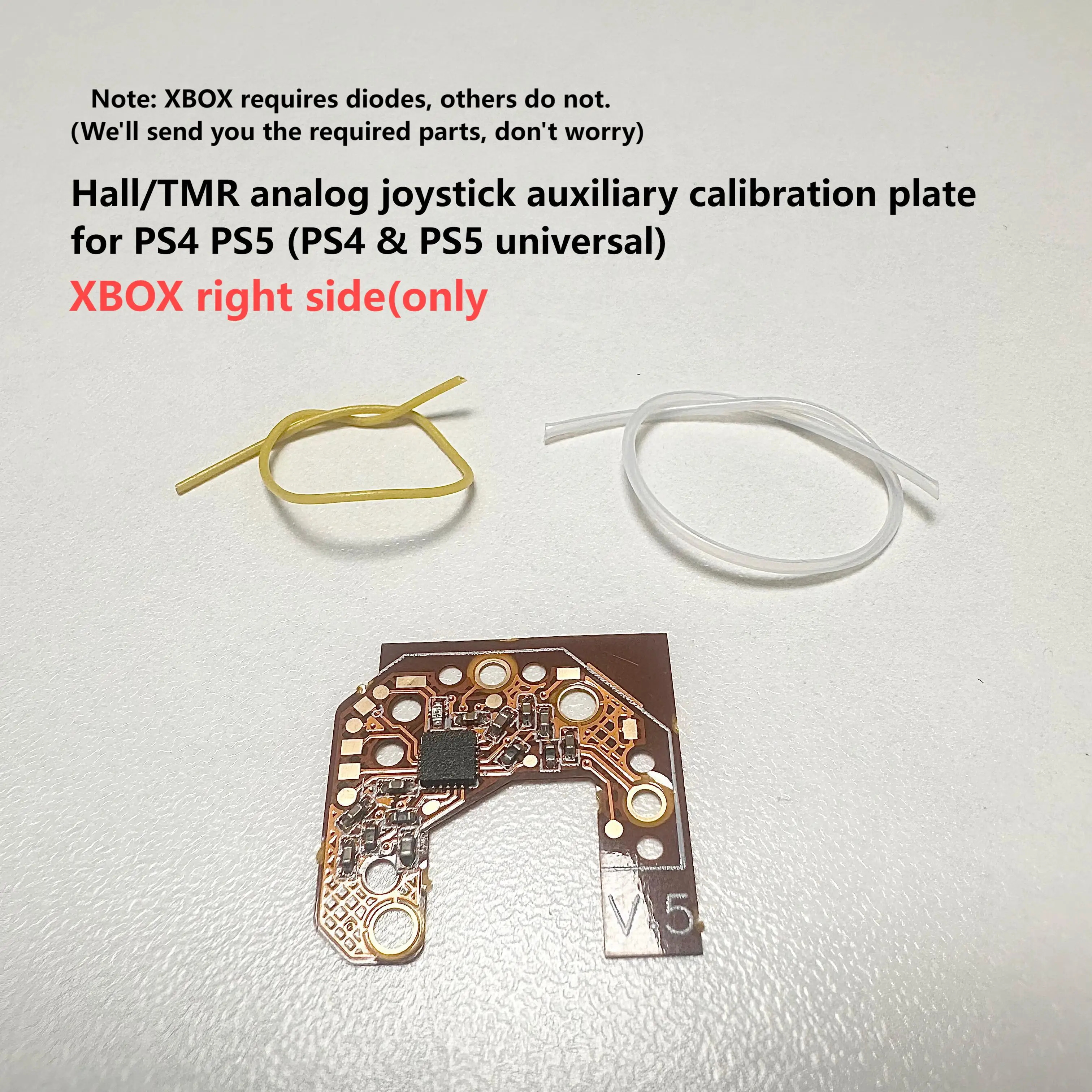 For PS4 PS5 Dualsense edge XBOX Elites2 Hall Effect PCB Calibration Plate Can be calibrated by system after installation