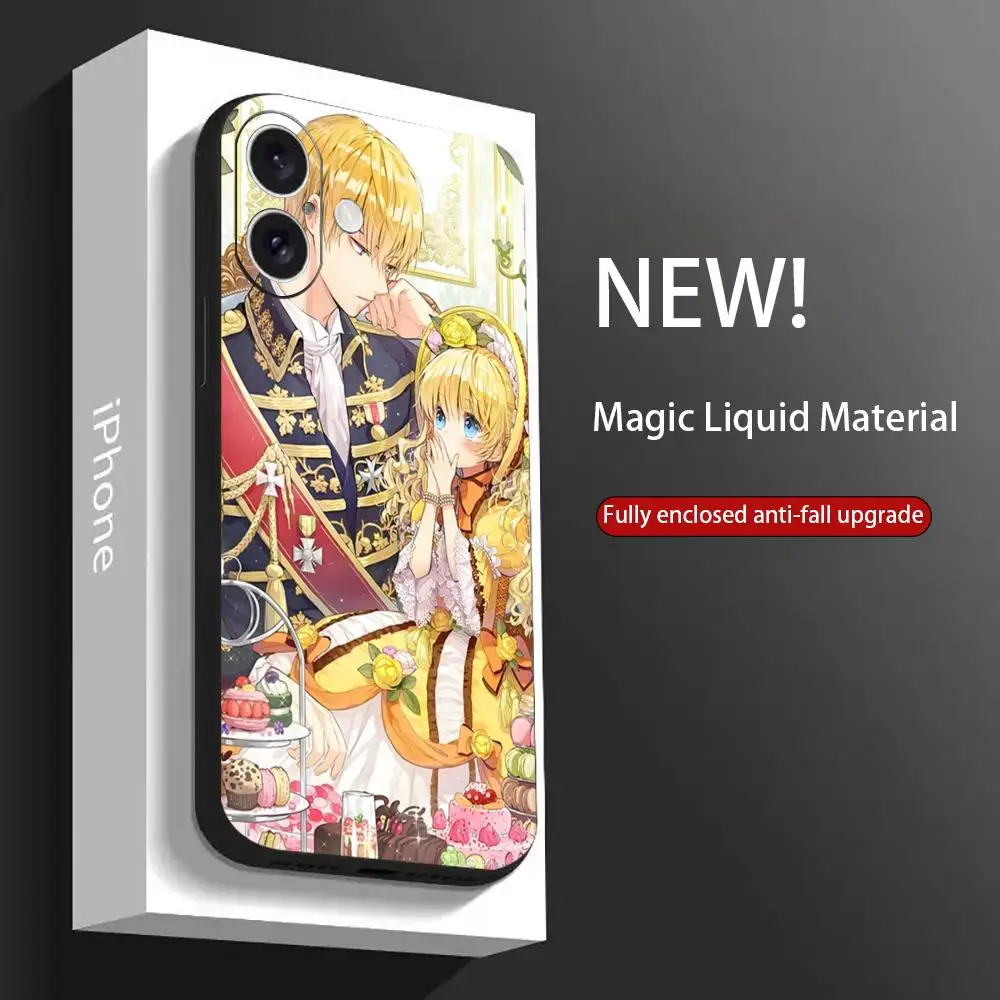 من جعلني أميرة جراب هاتف آيفون 17 16 15 14 13 12 11 X XR XS 8 Plus Mini Pro Max غطاء ناعم أسود مقاوم للصدمات