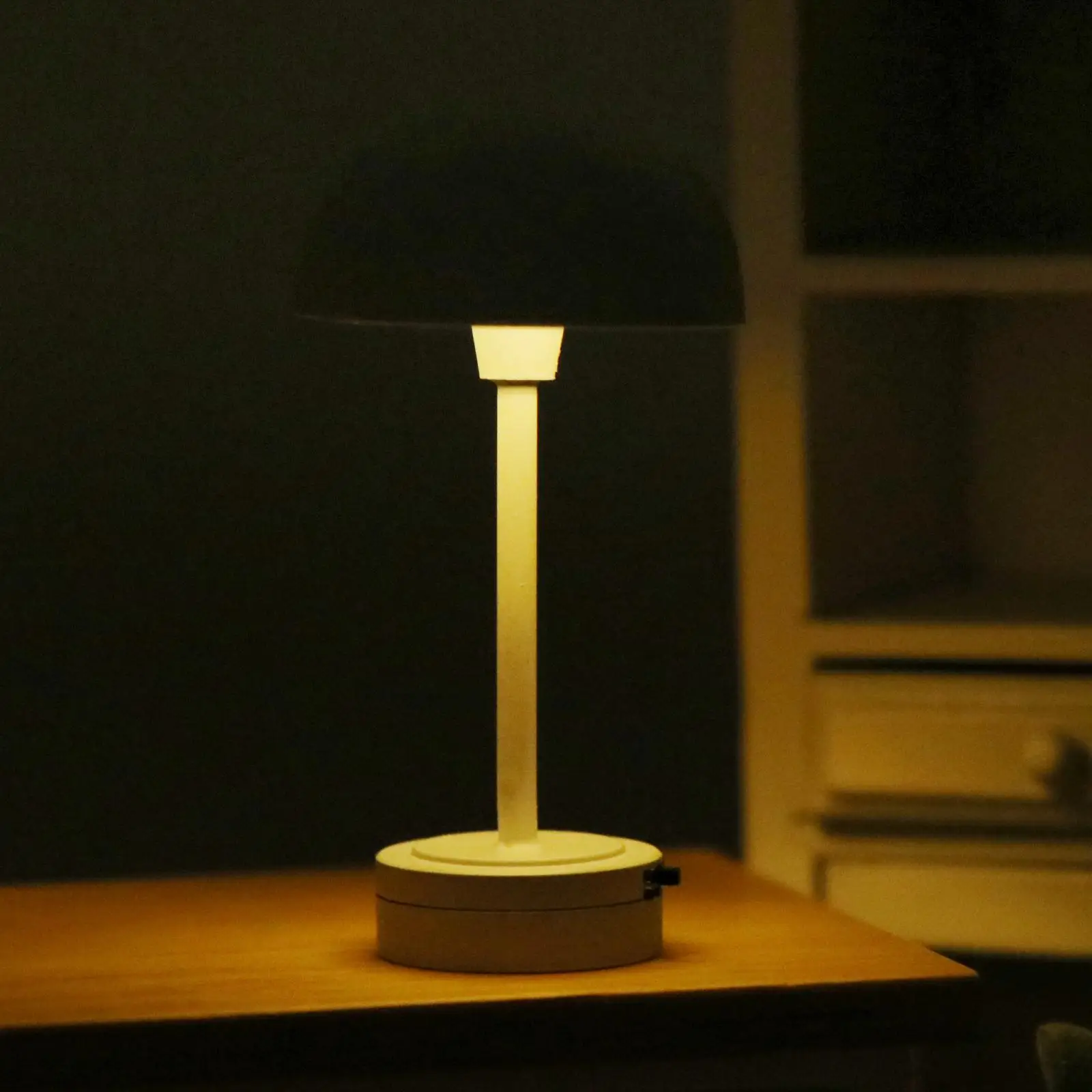 Lampe de Table pour maison de poupée 1:12, modèle de lampe de bureau pour cuisine et salle à manger