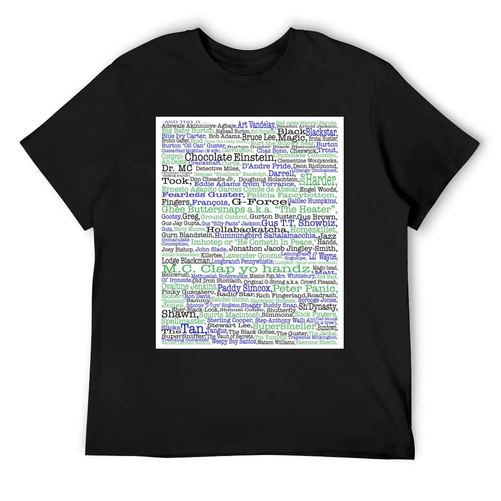 Psych tv show poster, nicknames, Burton Guster T-Shirt vintage clothes custom shirt black t shirts for men