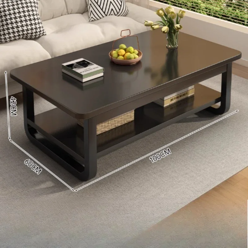 Aesthetic Office Coffee Tables Black Authentic Dinning Coffee Tables Unique Premium Designer Mesa Auxiliar Backyard Furniture