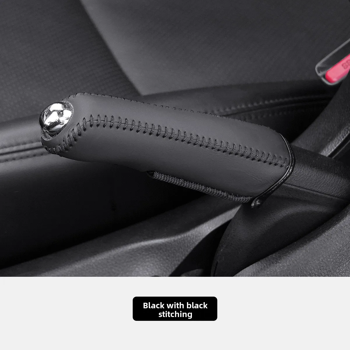 Leder-Handbremshebel-Abdeckung für Volkswagen VW Golf 4 5 6 7 MK4 MK5 MK6 MK7 GTI R Tiguan Jetta MK4 MK5 MK6 – Detail 8