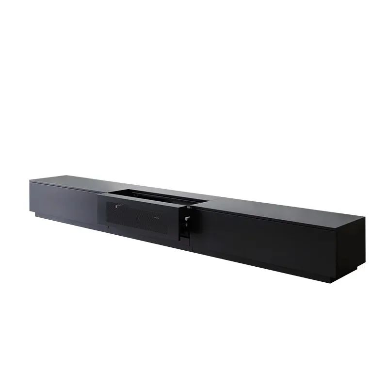 Home Fully automatic TV cabinet electric telescopic integrated